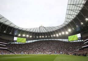 Tottenham Hotspur view from seat