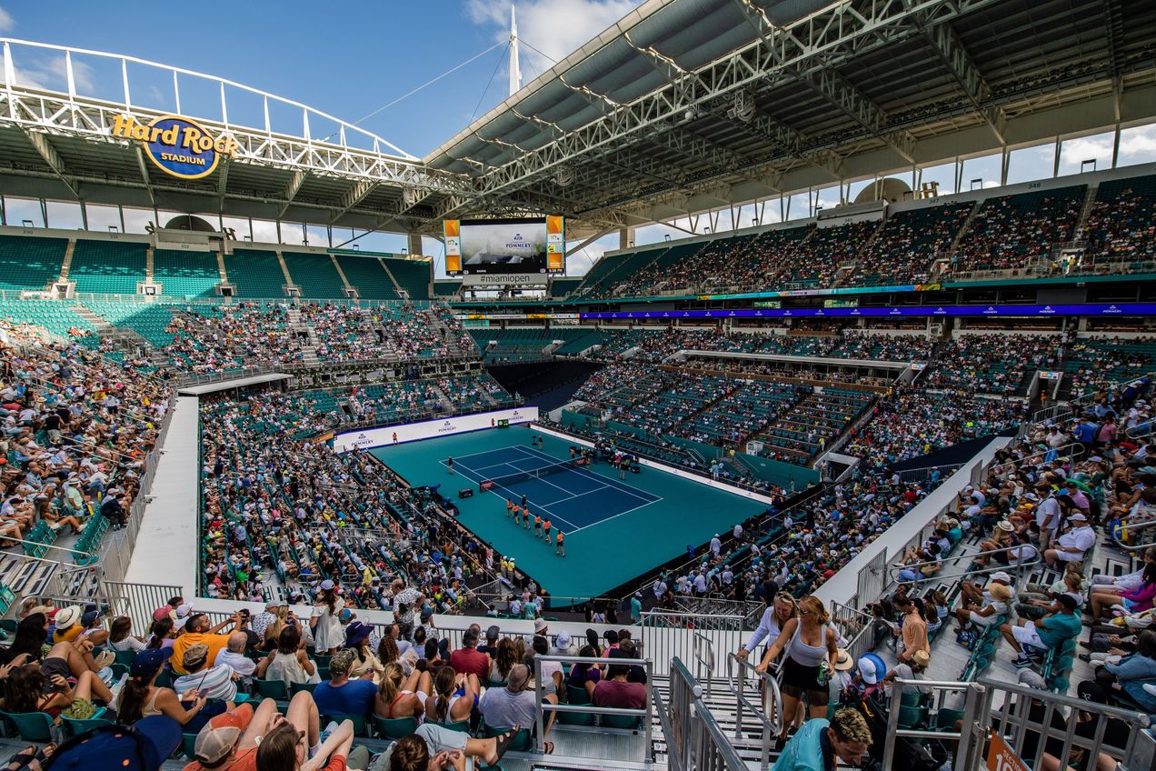 Miami Open 2023 - General view of Hard Rock Stadium - Miami Gardens, Fla. (Adler Garfield/South Florida Stadium)