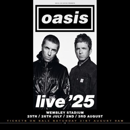 Oasis - Reunion Tour - Wembley Stadium