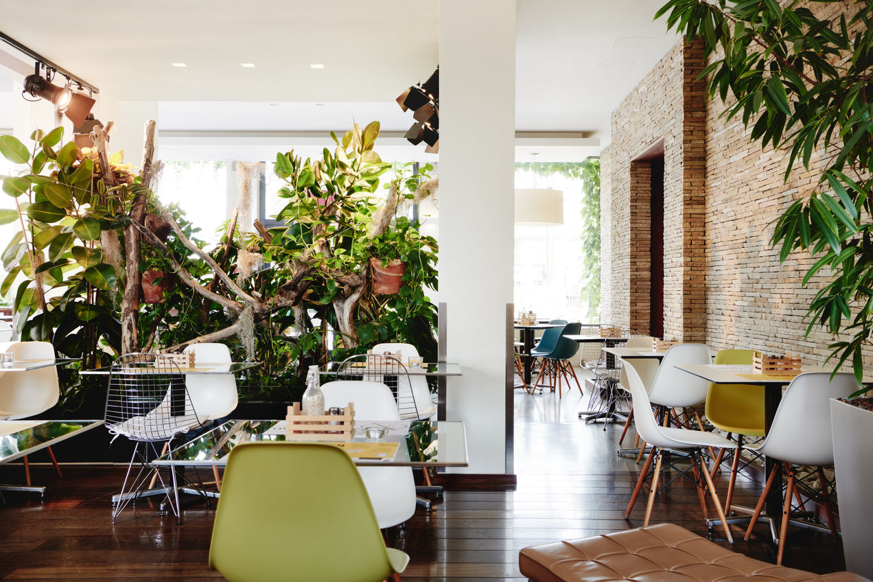 Dining area of Hotel Daniel in Graz