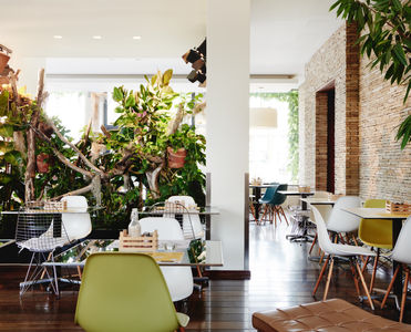 Dining area of Hotel Daniel in Graz