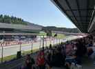 Fans on the Main Grandstand of Red Bull Ring