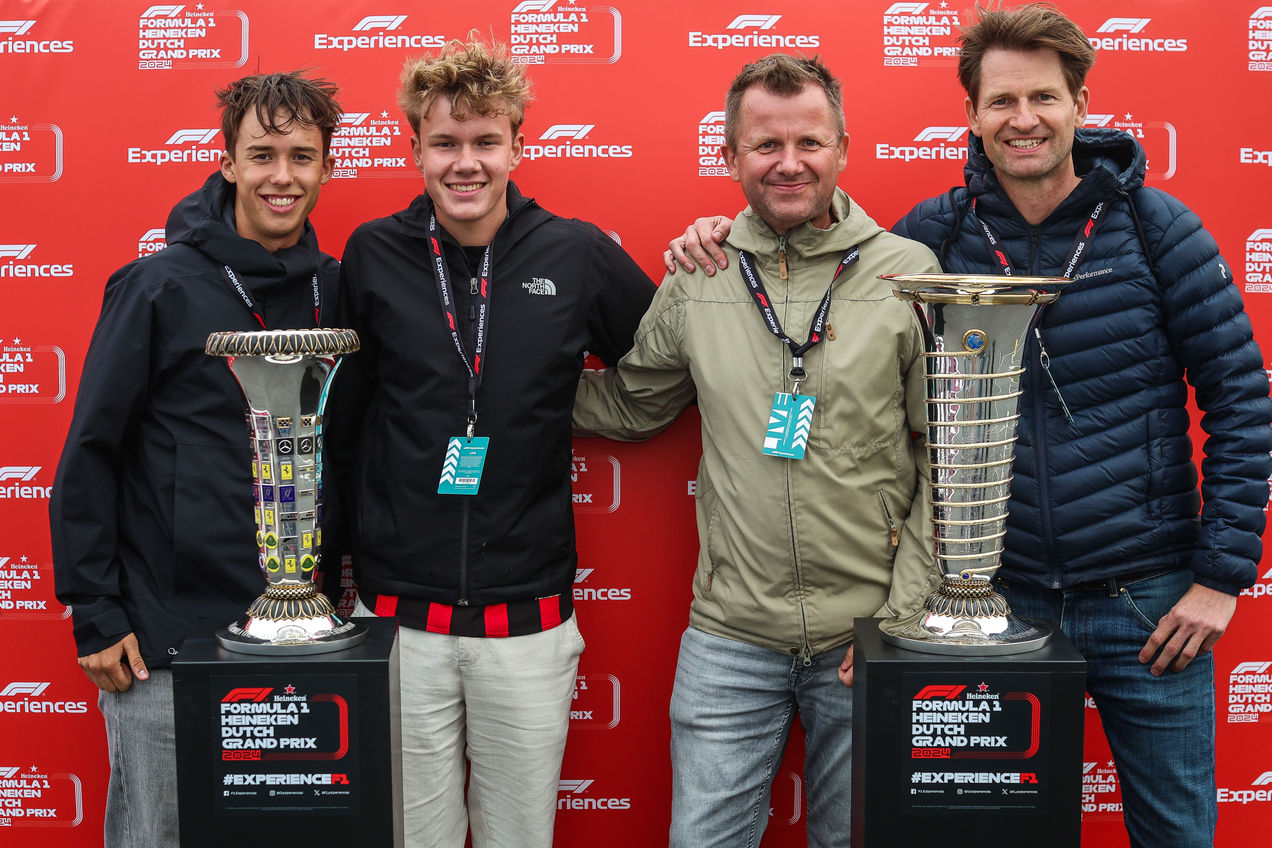 The F1 Experiences Trophy Photo during the Dutch GP weekend