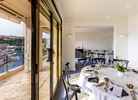 View inside the Ermanno 4th Floor Terrace hospitality lounge