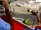 View on the circuit from the terrace of La Rascasse