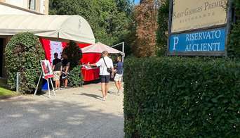 The front entrance of the SGP Club