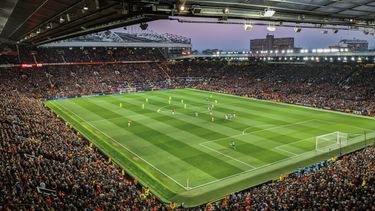 Manchester United Sports Bar hospitality lounge op Old Trafford