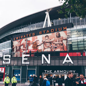 Emirates Stadium, home of Arsenal Football Club