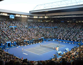 Australian open tennis Stade