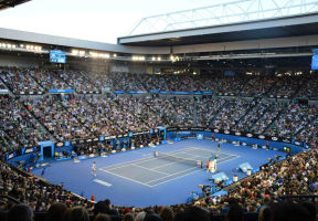 Australian open tennis stadium