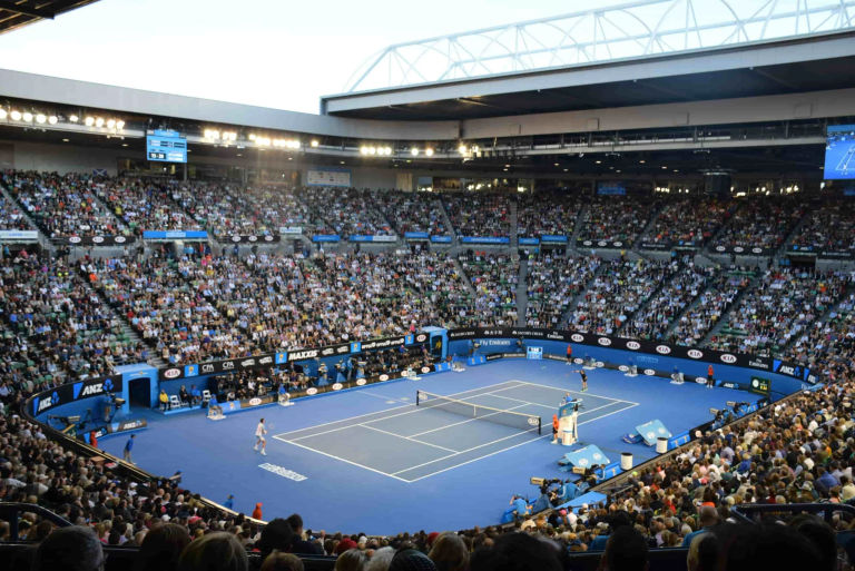 Australian open tennis stadium