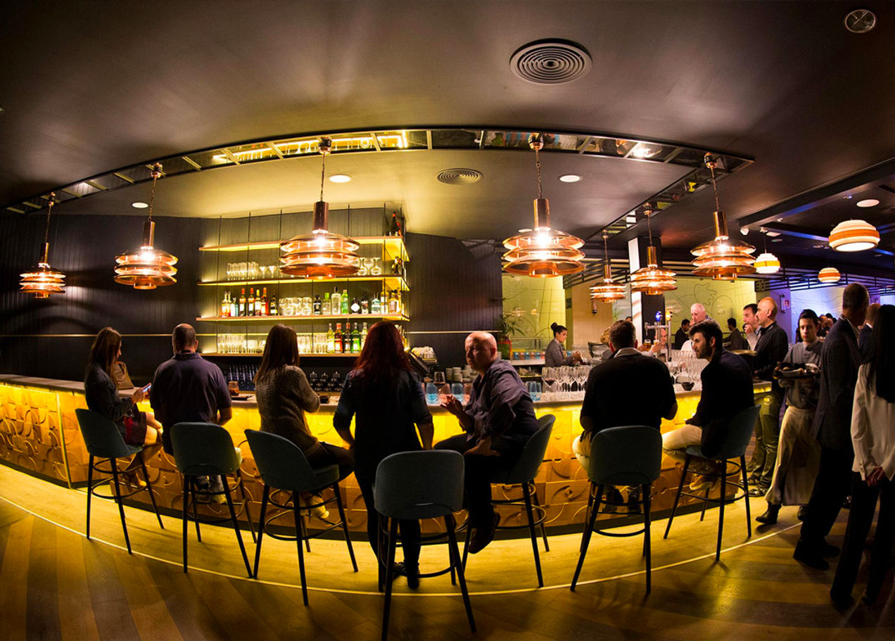 VIP balcony Barcelona lounge