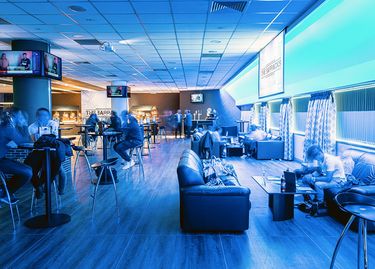 Barracks Newcastle hospitality lounge