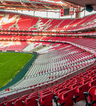 Stadium Benfica view from seat