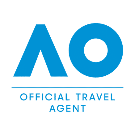 Official Travel Agent Blue - Australian Open 2025