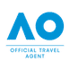 Official Travel Agent Blue - Australian Open 2025