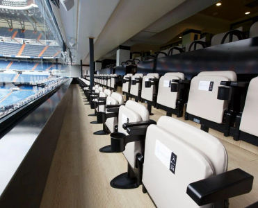 Essen in der Vip-Box