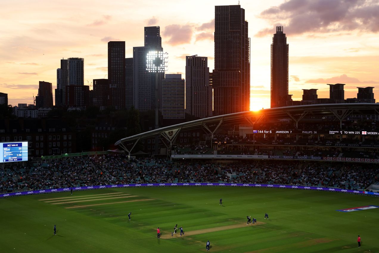 LV= Insurance - Metro Bank ODI - England and New Zealand - The Kia Oval London - Cricket