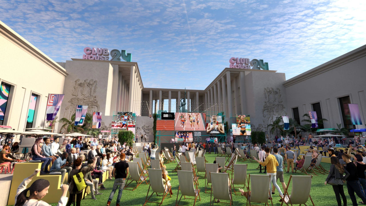 Clubhouse 24 outside 1 - Olympic Games Paris 2024