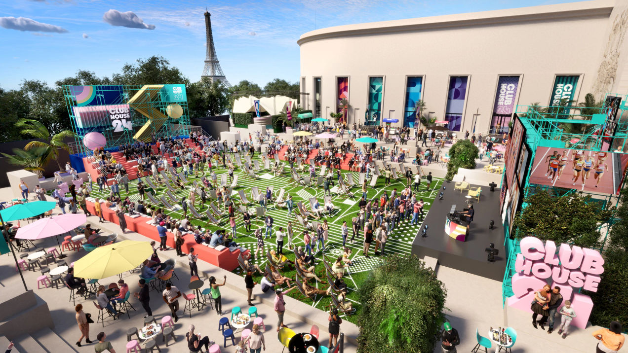 Clubhouse 24 outside 2 - Olympic Games Paris 2024