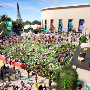 Clubhouse 24 outside 2 - Olympic Games Paris 2024