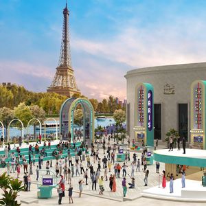 Clubhouse 24 Render outside - Olympic Games Paris 2024