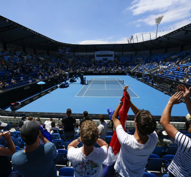 Day session Australian open