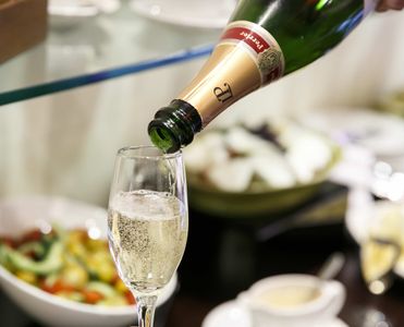 Arsenal Executive Box dinner in the lounge