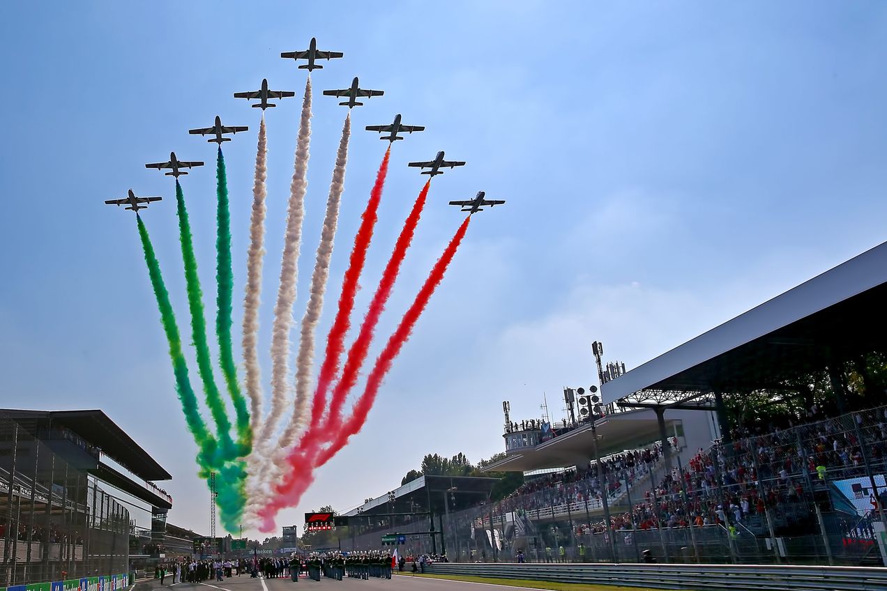 Grand Prix Italy airplaines