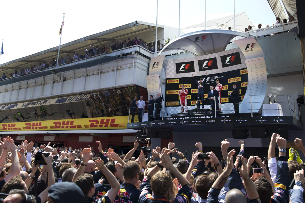 grosser preis barcelona podium