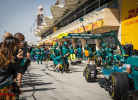 Guests during the Pit Lane Walk of the F1 Experiences weekend