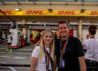 Guests during the Pit Lane Walk of the F1 Experiences weekend