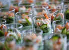 Light bites served in the Champions Club at the Japanese GP