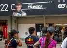 F1 fans on a Pit Lane Walk at the Japanese GP