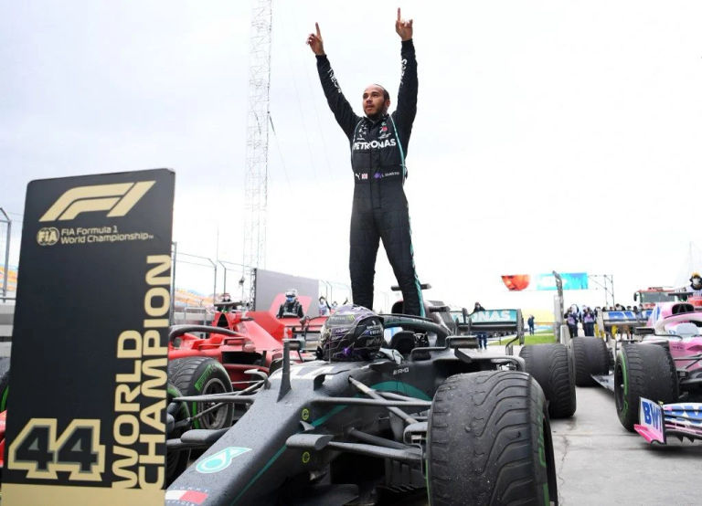 Formel 1 Weltmeister Lewis Hamilton