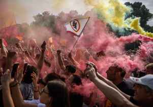 AS ROMA fans