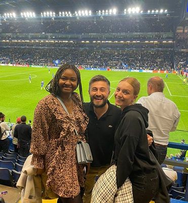 Fans bij Chelsea