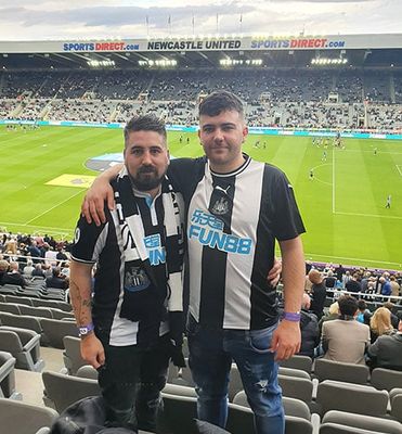Fans bij Newcastle United