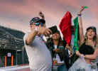 F1 Experiences guests on the back of a truck during the Guided Track Tour