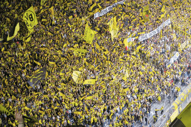 Mur jaune du Borussia Dortmund