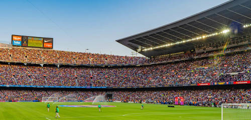 FC Barcelona view from seat