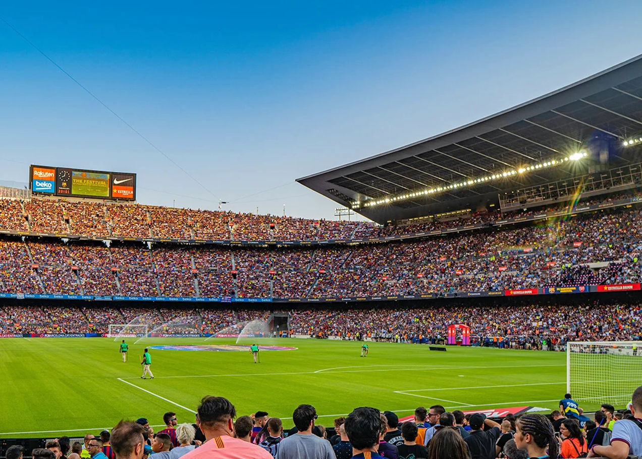 FC Barcelona view from seat