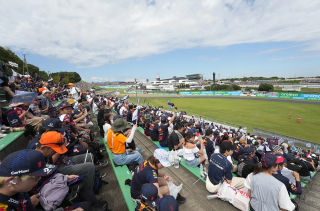 View from your seat in Grandstand C at the Japanese GP