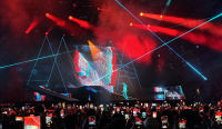 The concerts at the Abu Dhabi GP