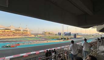 The North Yas Grandstand overlooks a vital part of the circuit