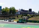 Los coches de Fórmula 1 compiten en el circuito del Gran Premio de Hungría