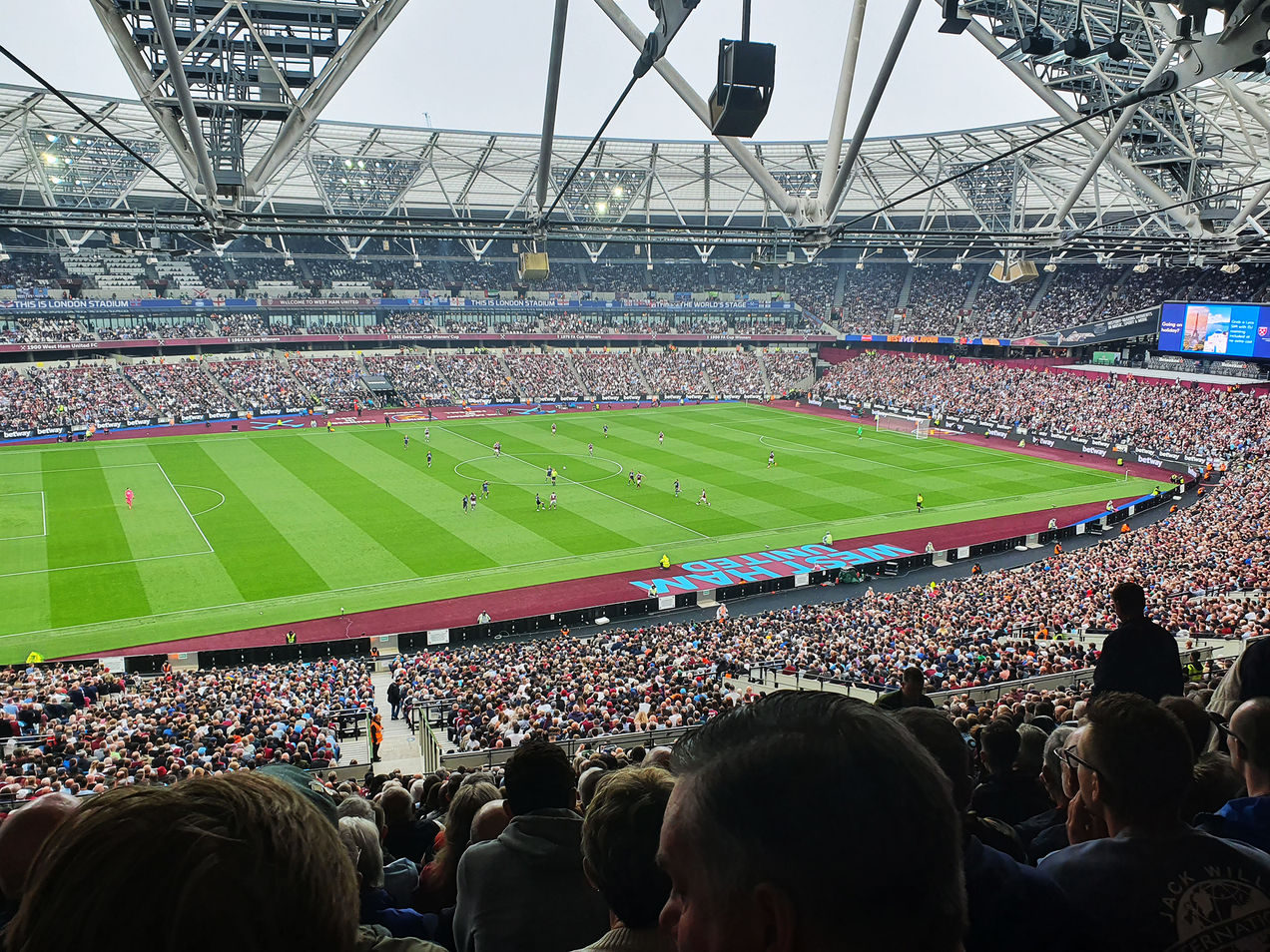 West Ham United long side