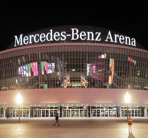 Mercedes-Benz Arena - Earth Hour 2022