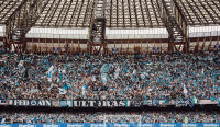 SSC Napoli player in action at Stadio Diego Armando Maradona