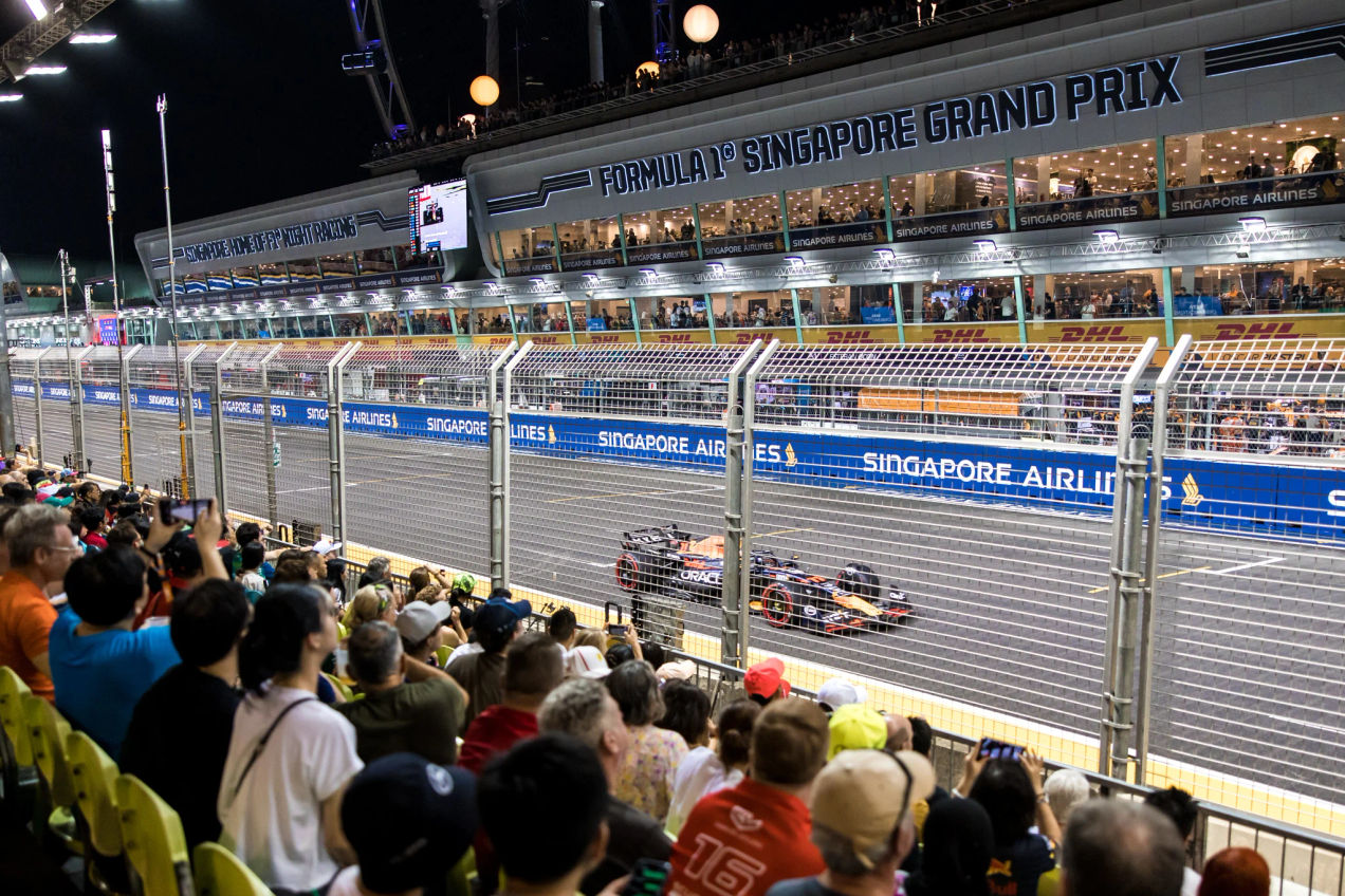 Nothing else comes close to the race action at Marina Bay Street Circuit